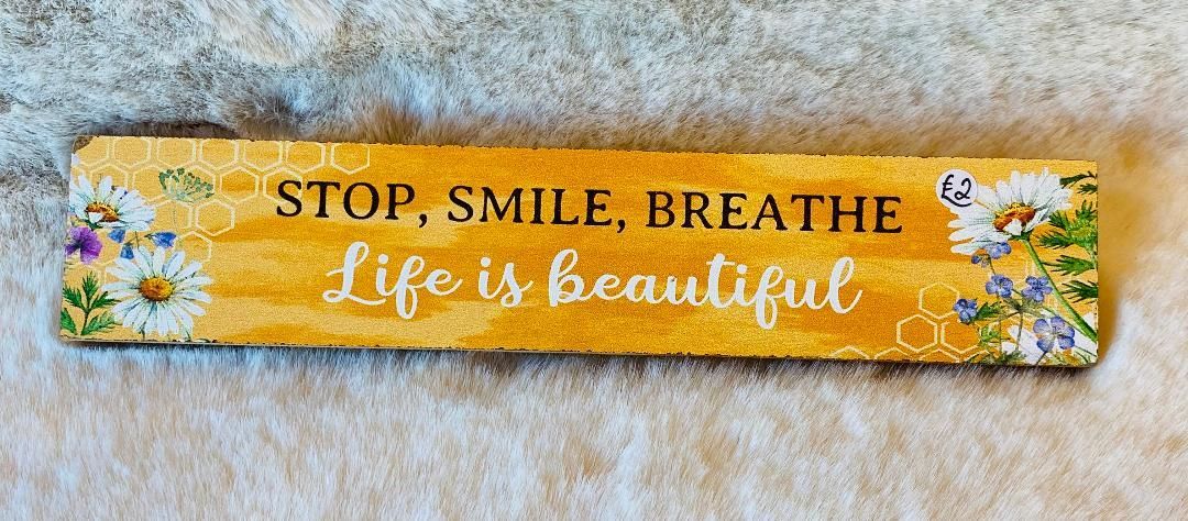 'Life Is Beautiful' Plinth