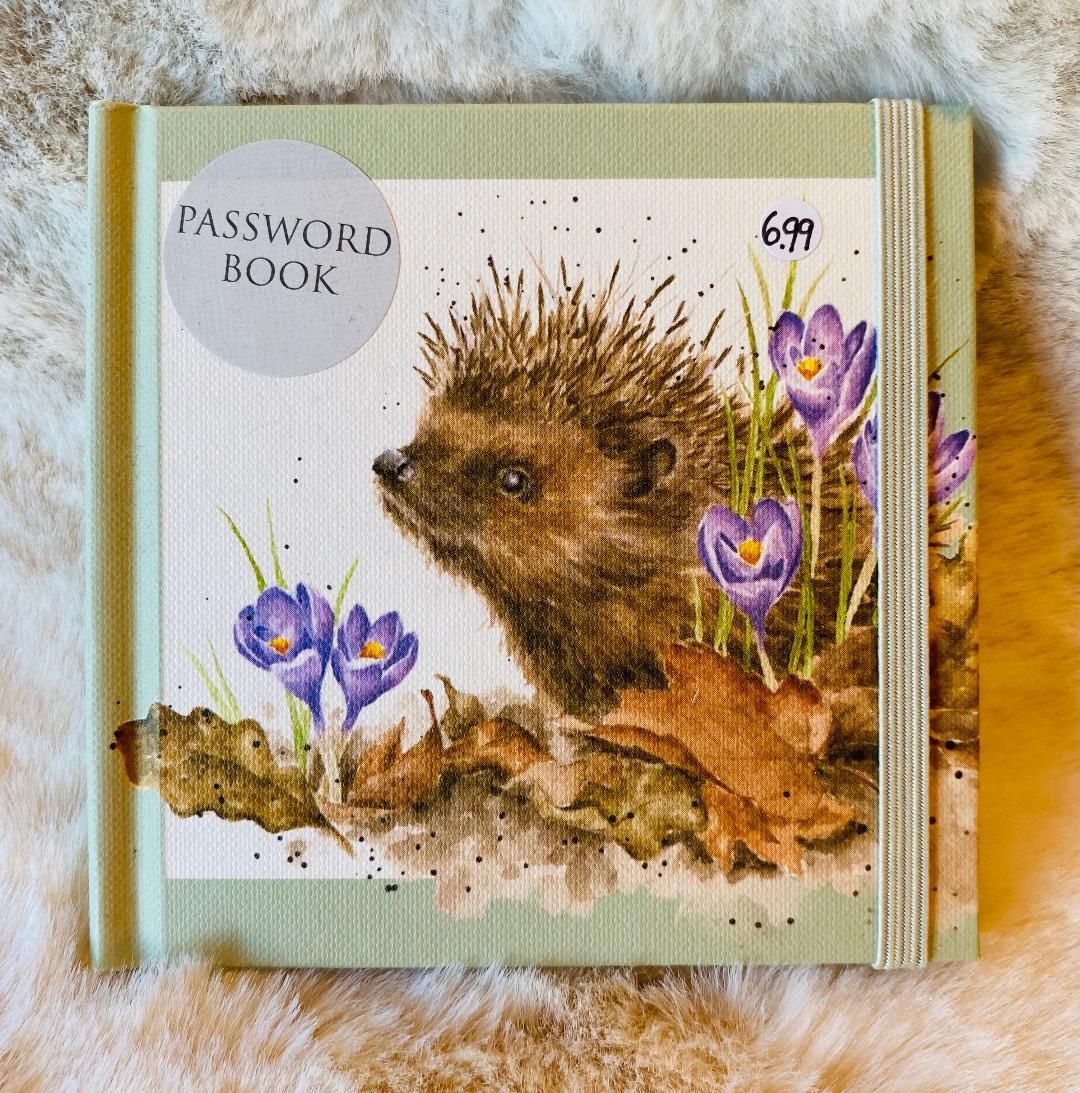 'Hedgehog' Passwords Book