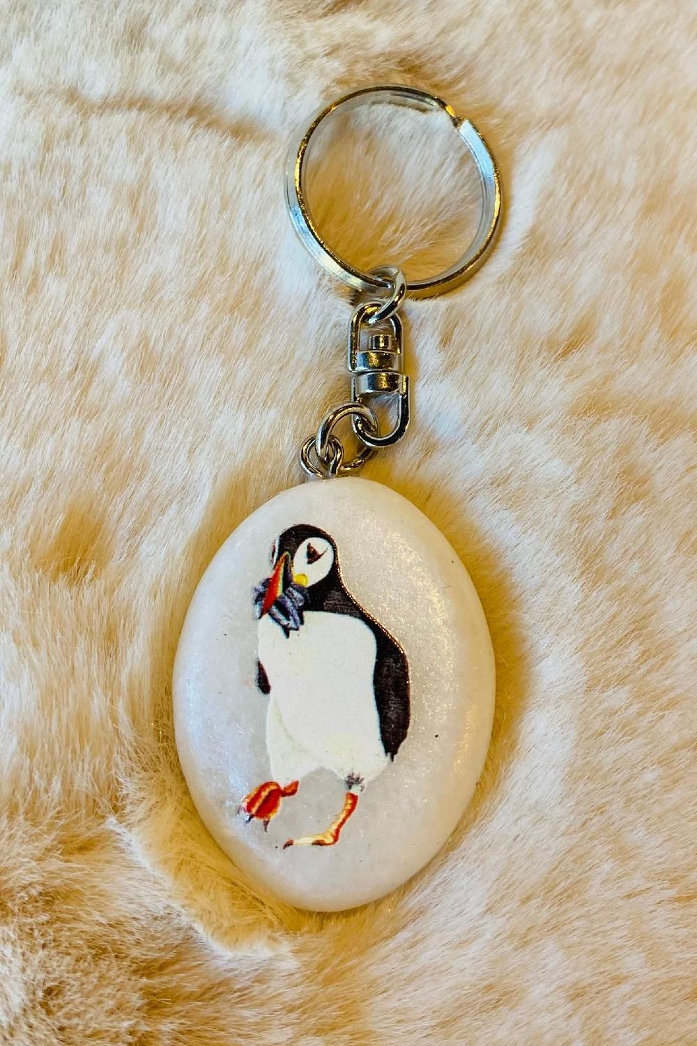 'Puffin' Keyring (A)