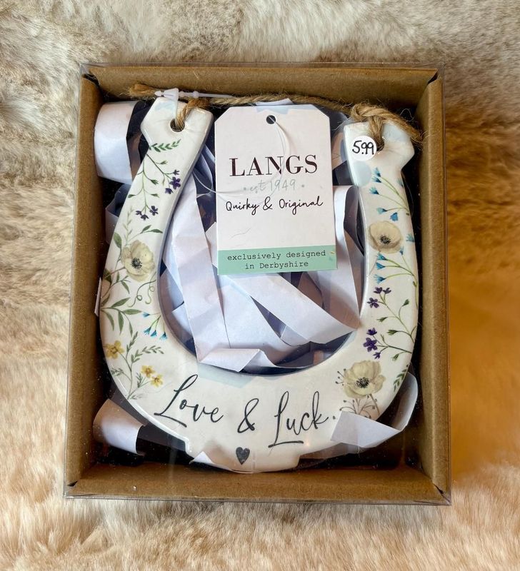 'Love & Luck' Wedding Horseshoe