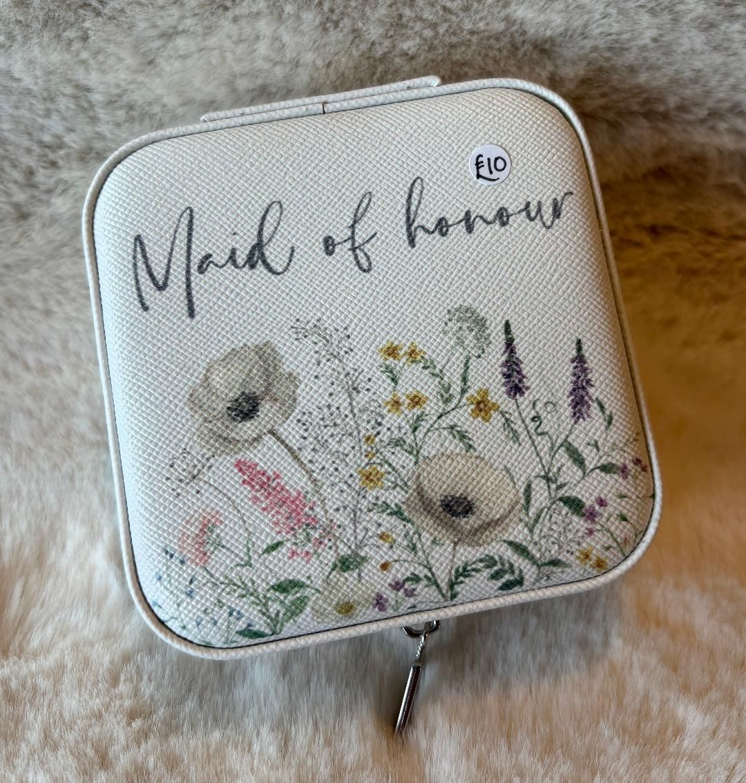 'Maid Of Honour' Jewellery Case