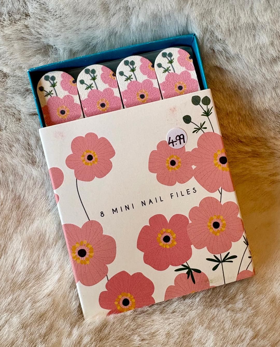 'Pink Cosmos' Mini Nail Files