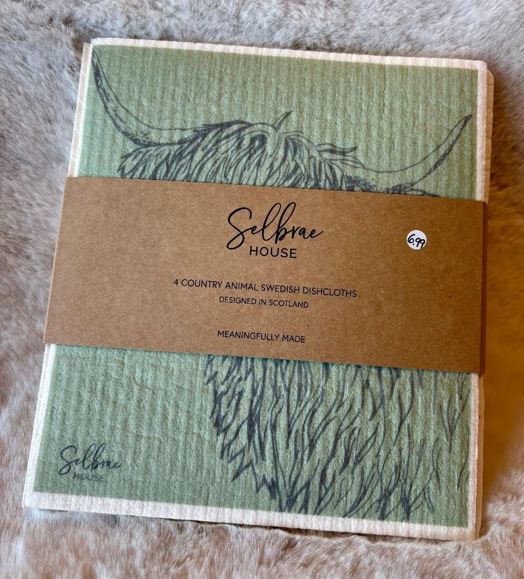 'Swedish Dishcloths Pk.4'