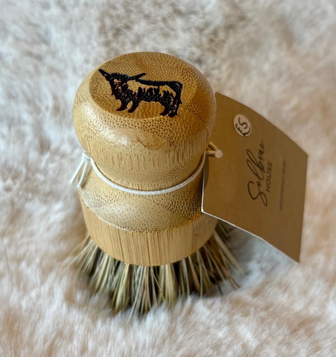 'Highland Cow' Pot Brush