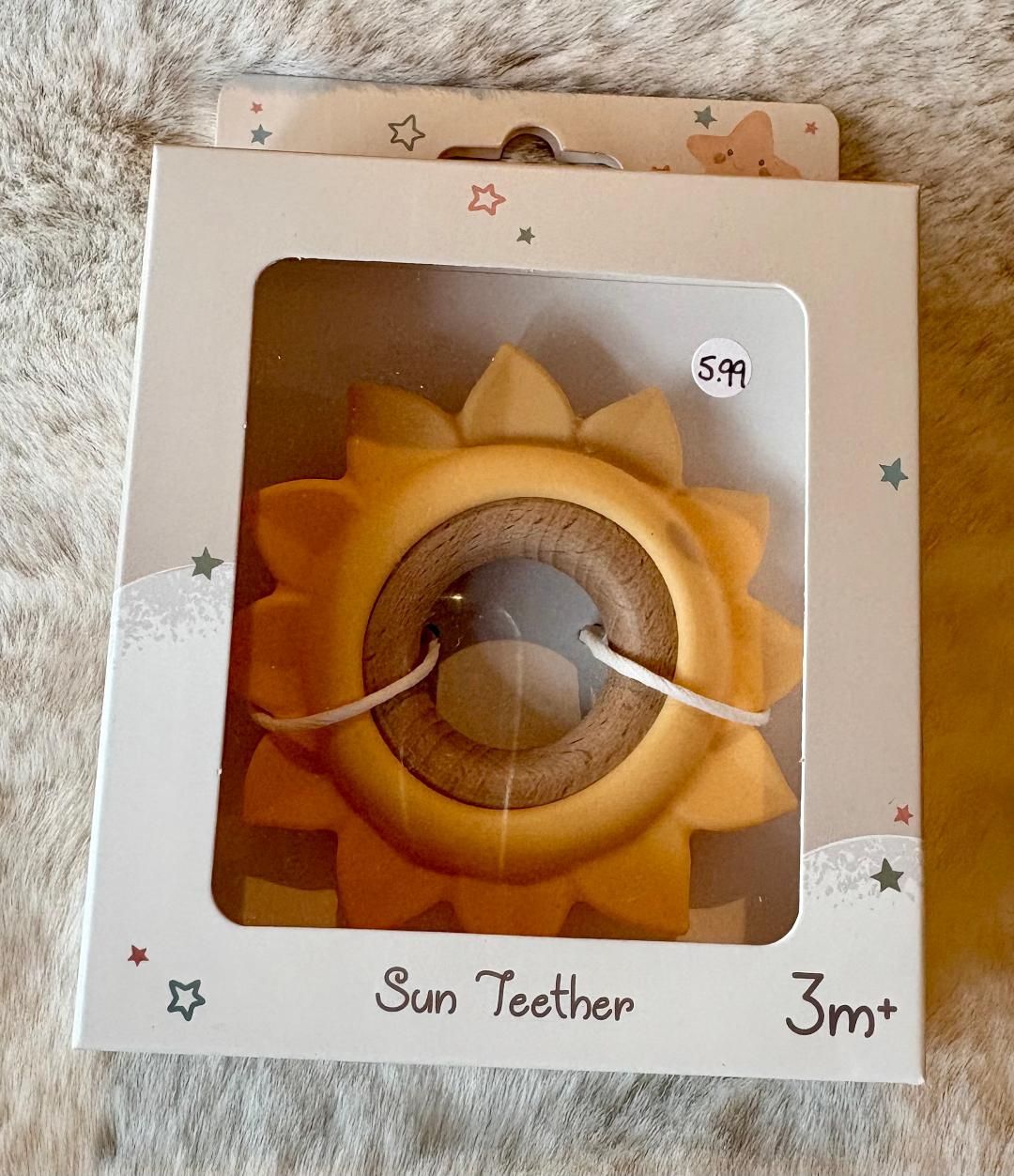 'Sun' Silicone Teether