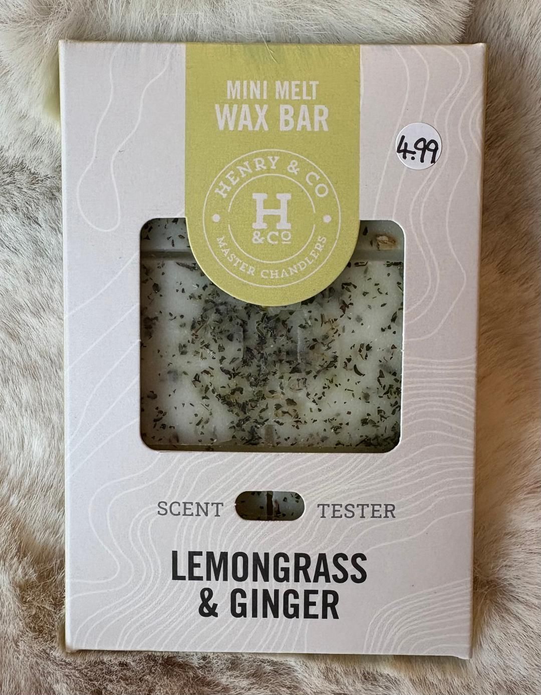 'Lemongrass & Ginger' Wax Melt Bar
