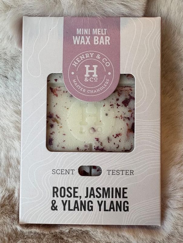 'Rose, Jasmine & Ylang Ylang' Wax Melt Bar