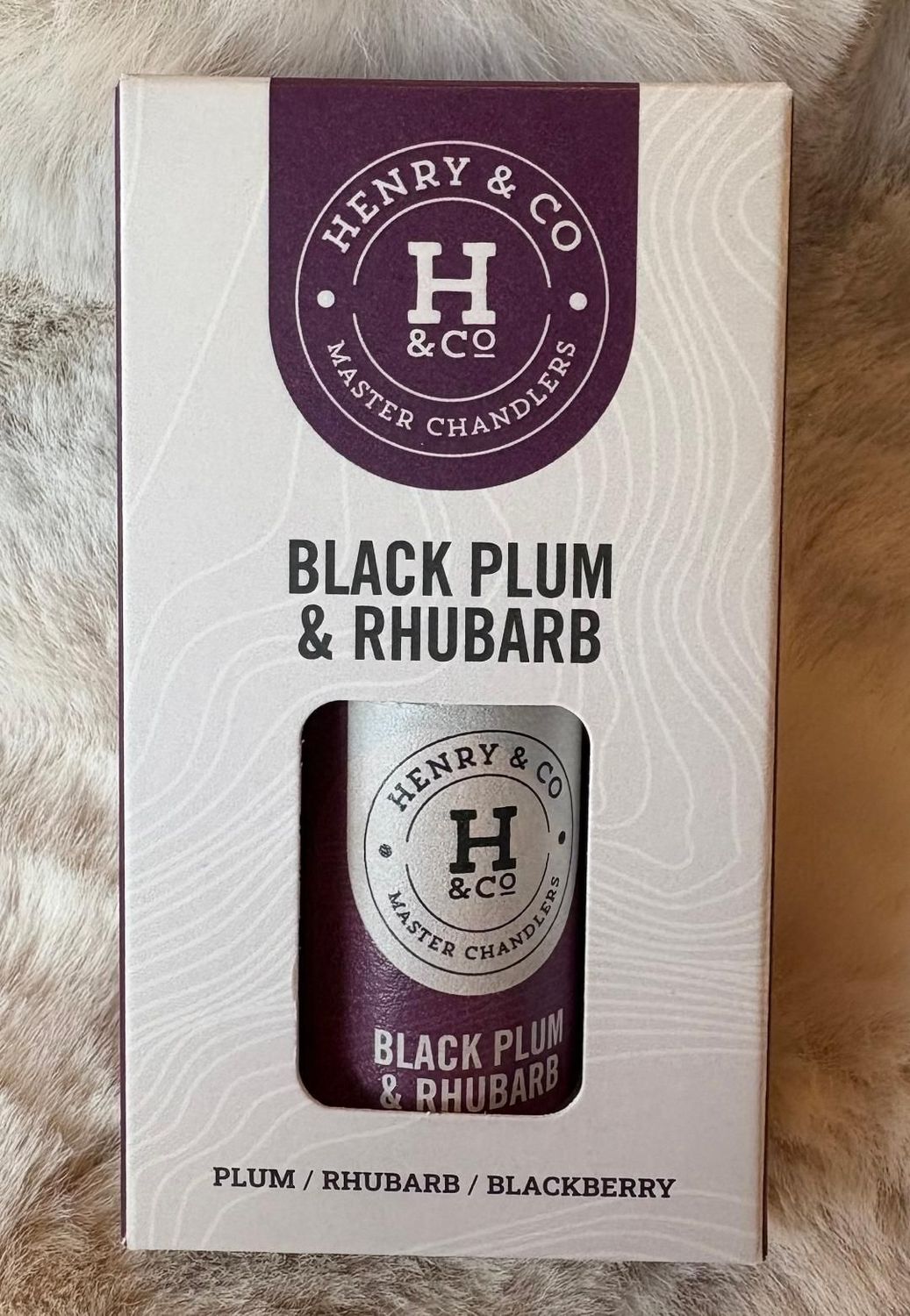 'Black Plum & Rhubarb' Fragrance Oil