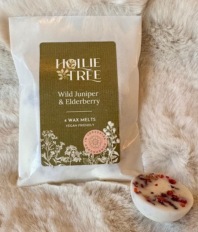 'Wild Juniper & Elderberry' 4 Wax Melts