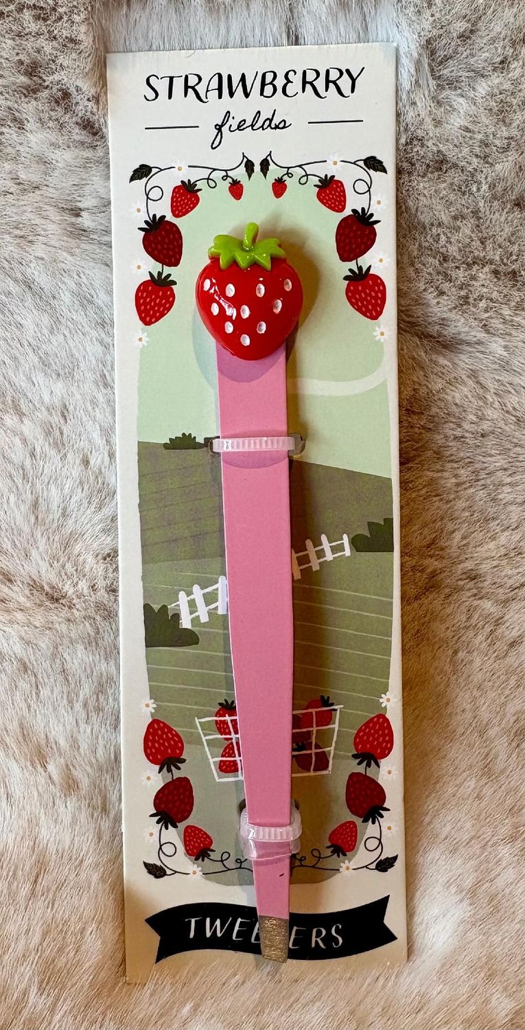 Pink 'Strawberry' Tweezers