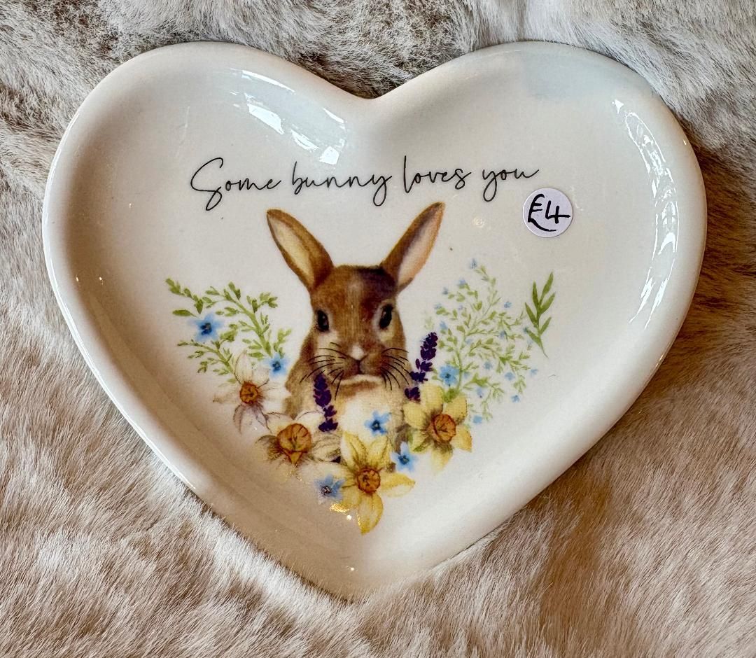 'Bunny/Love' Trinket Dish