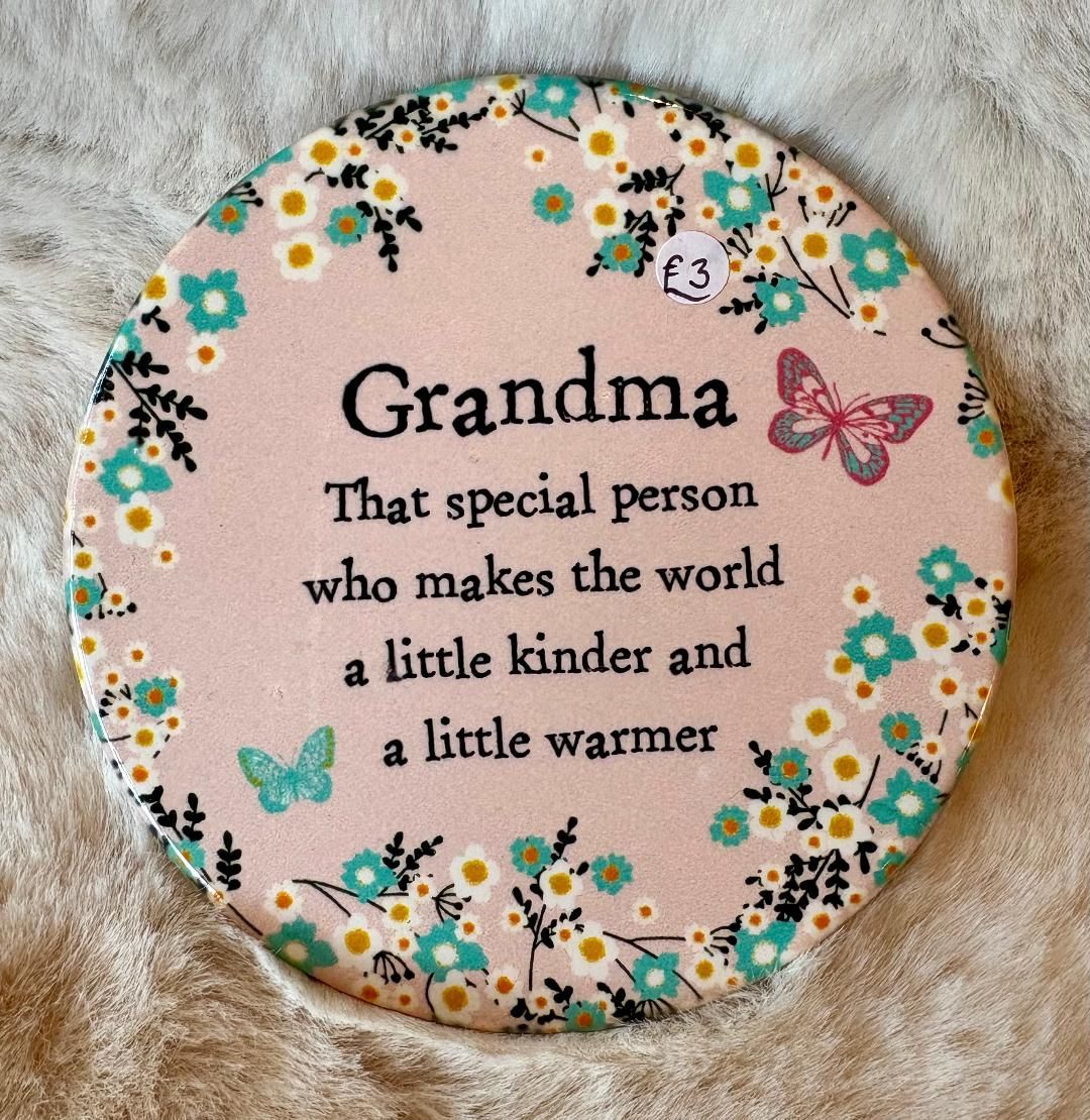 'Grandma' Coaster