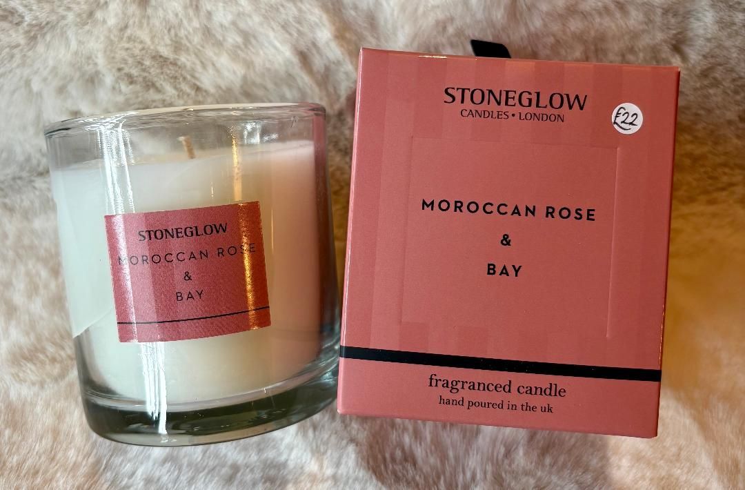 'Moroccan Rose & Bay' Candle