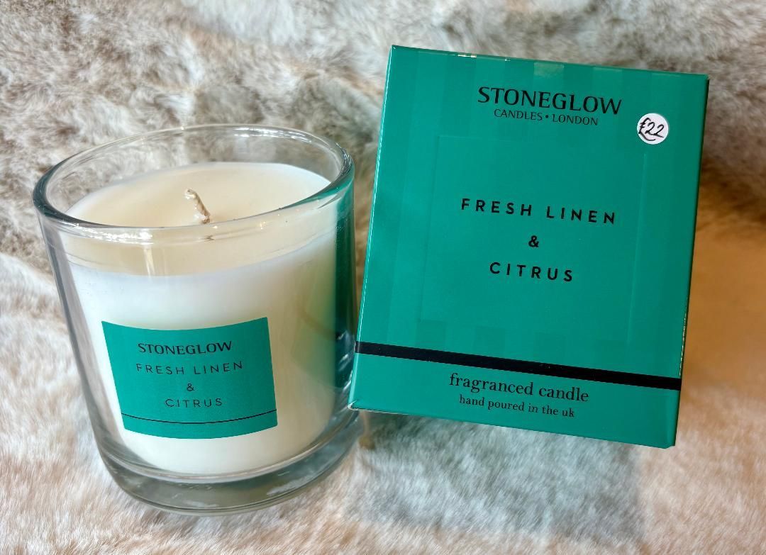'Fresh Linen & Citrus' Candle