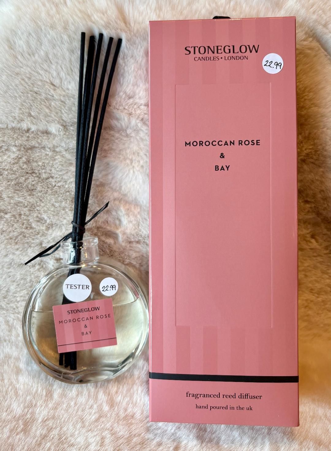 'Moroccan Rose & Bay' Reed Diffuser