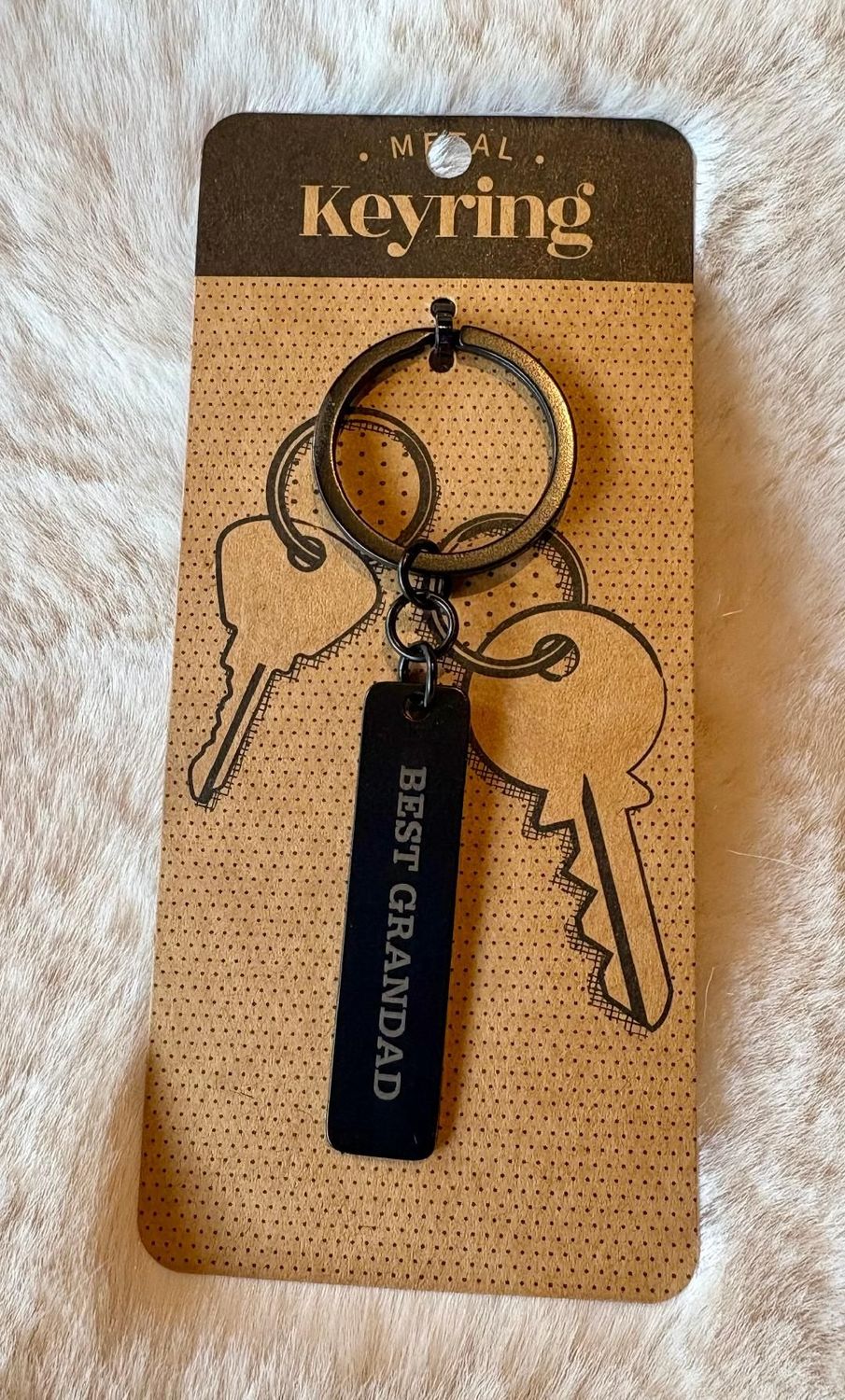 'Best Grandad' Keyring