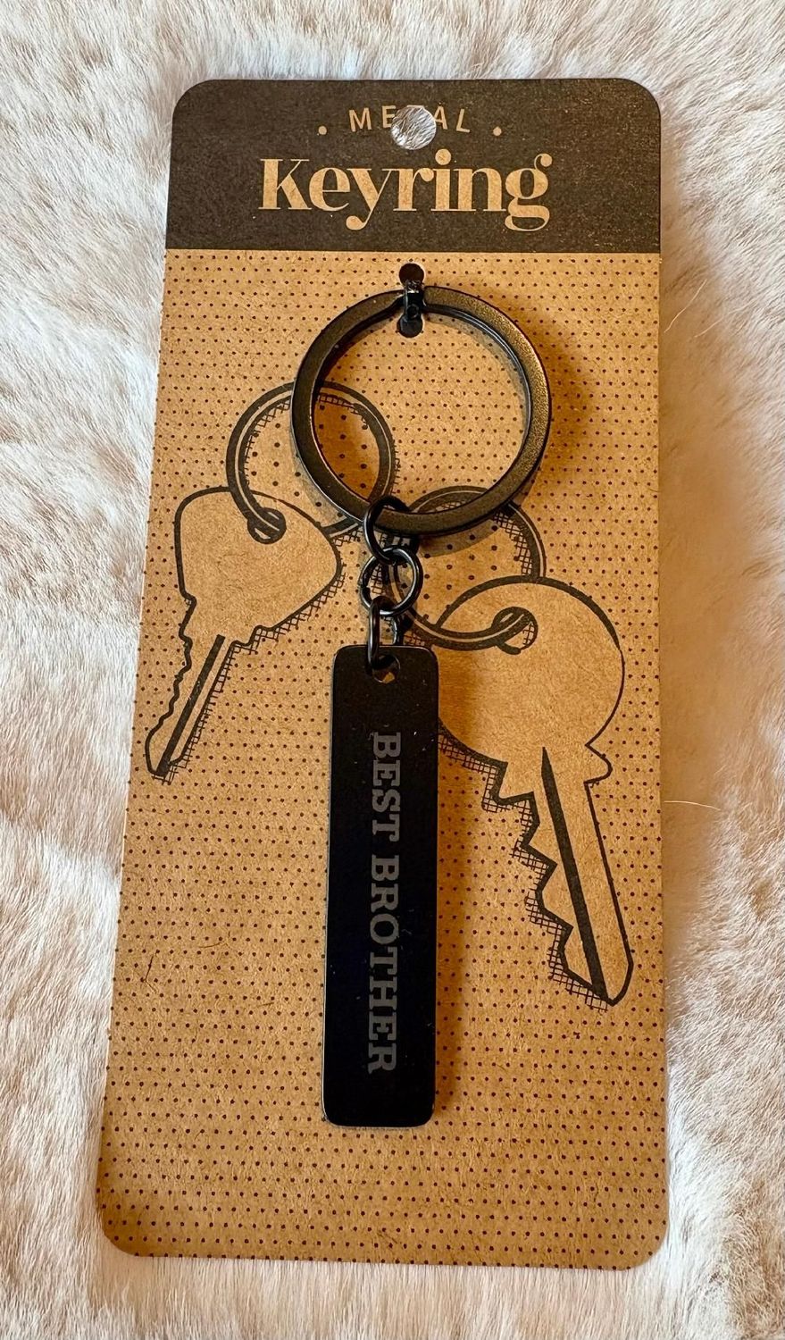 'Best Brother' Keyring