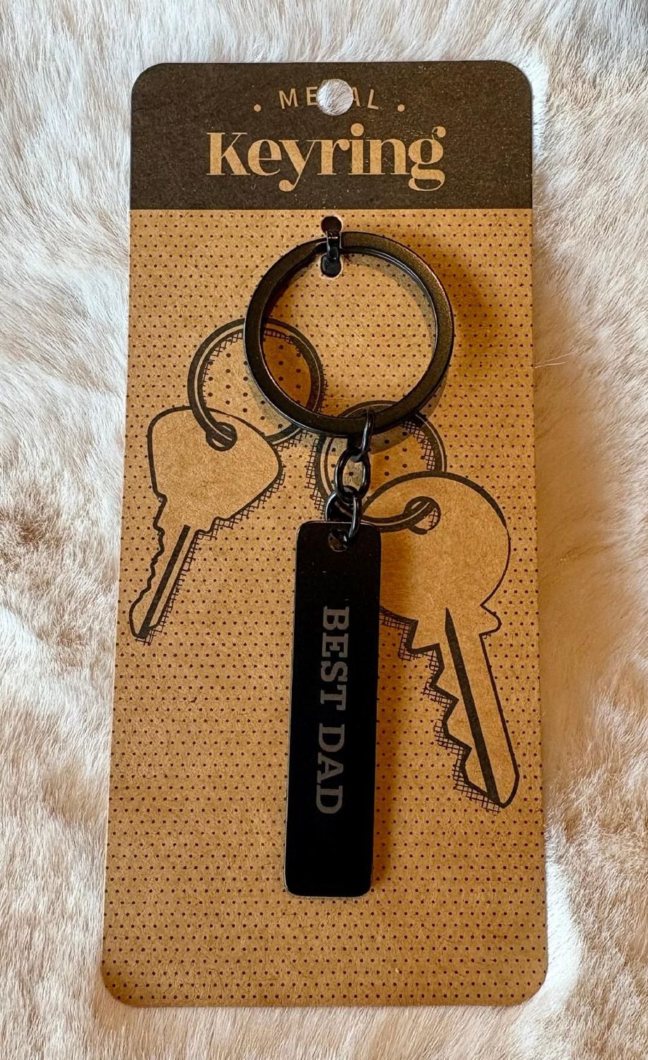 'Best Dad' Keyring