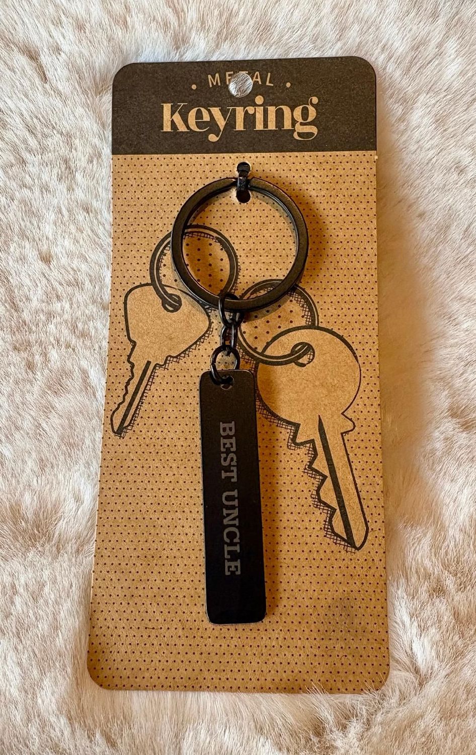 'Best Uncle' Keyring