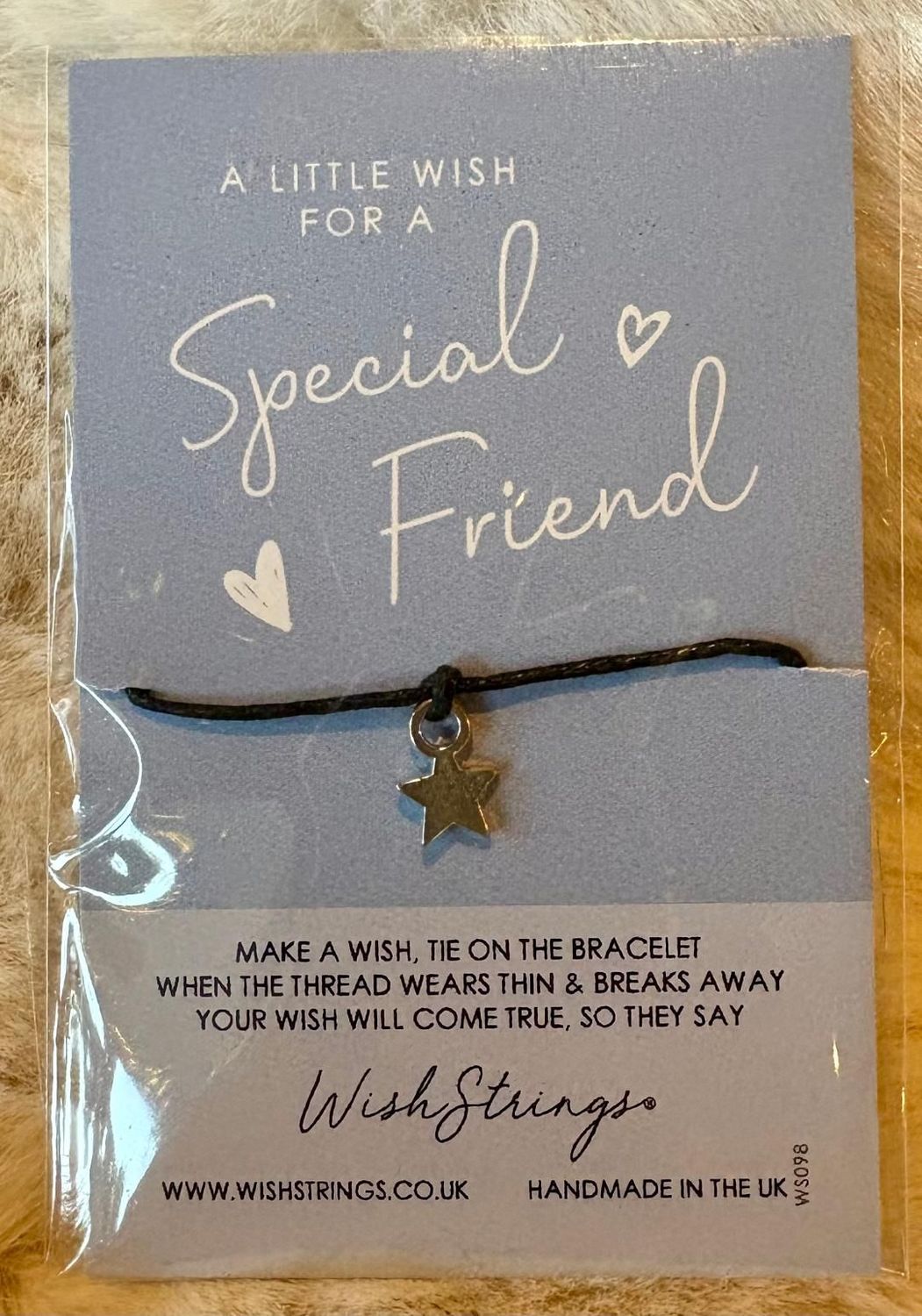 'Special Friend' Wish String Bracelet