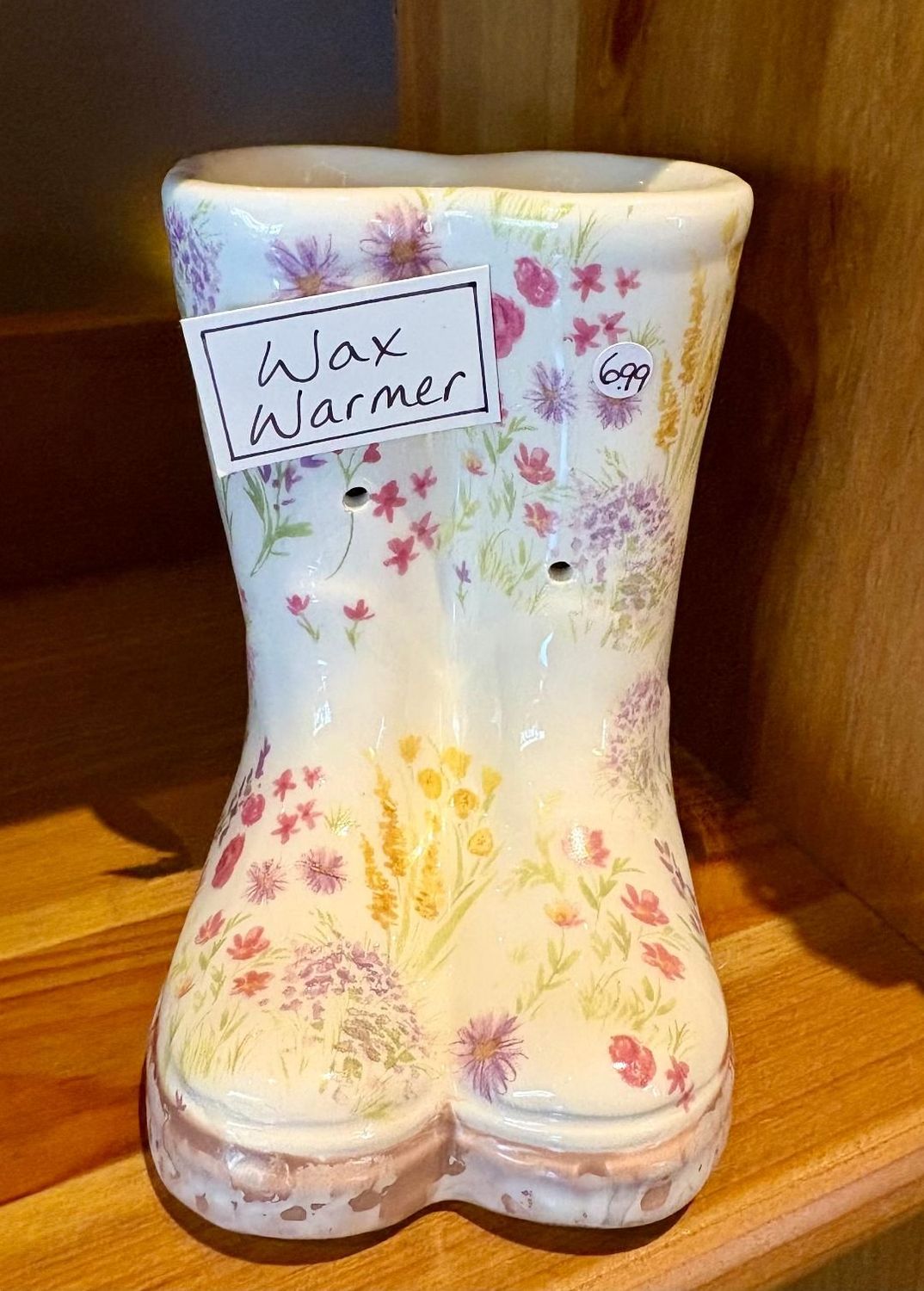 'Wellies' Wax Warmer