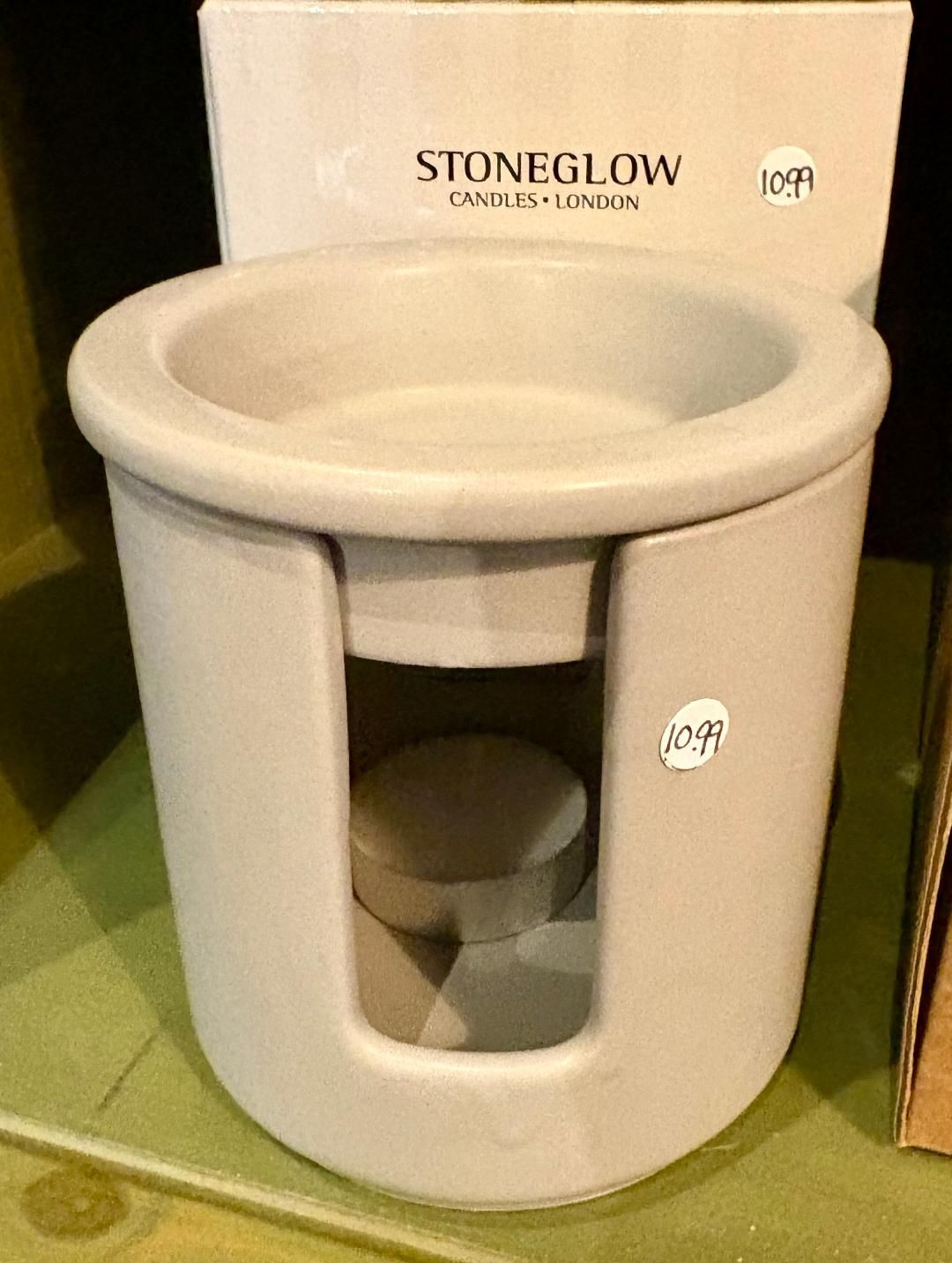 '2 Piece Wax Warmer' - Grey