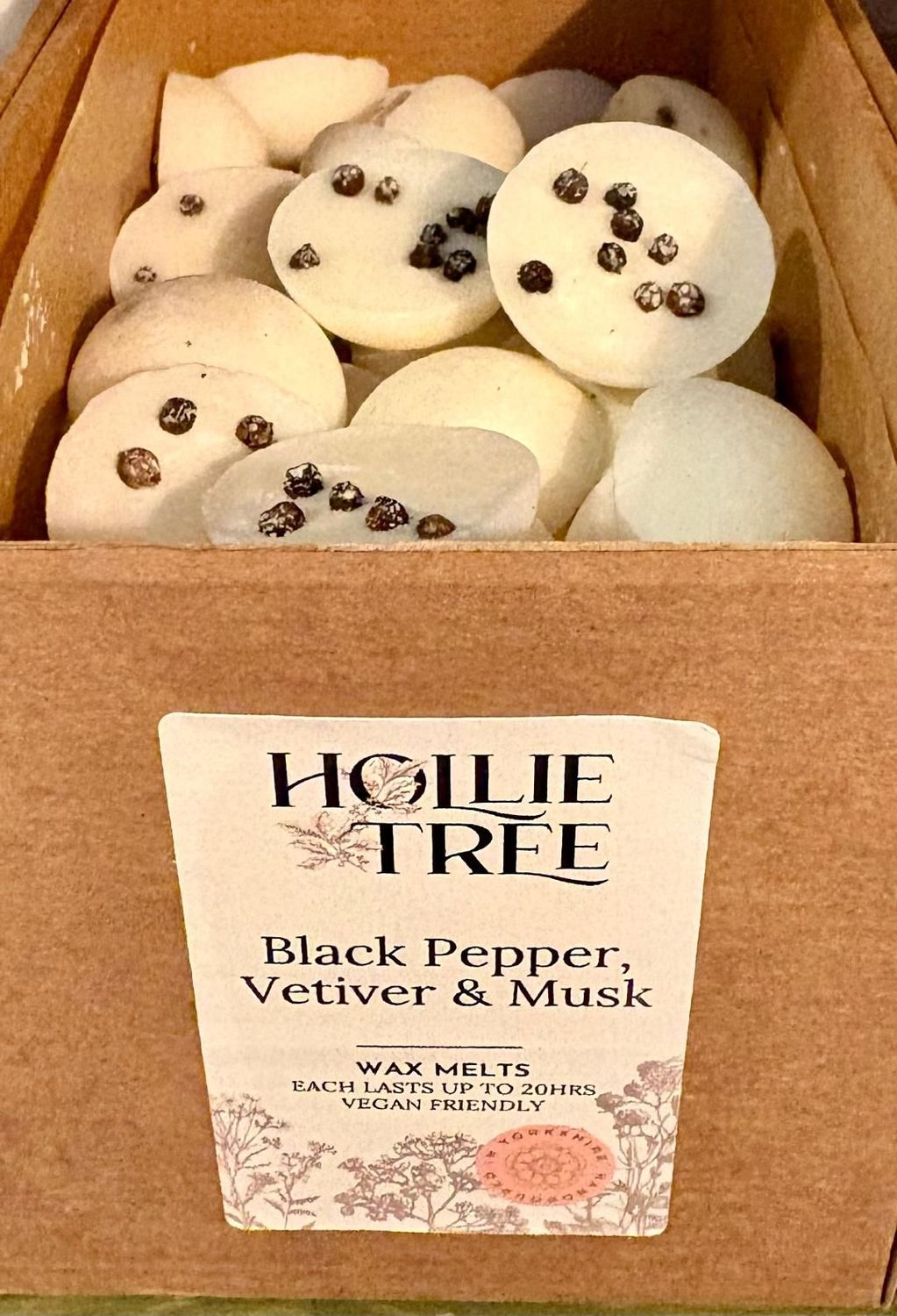 'Black Pepper, Vetiver & Musk' Melt
