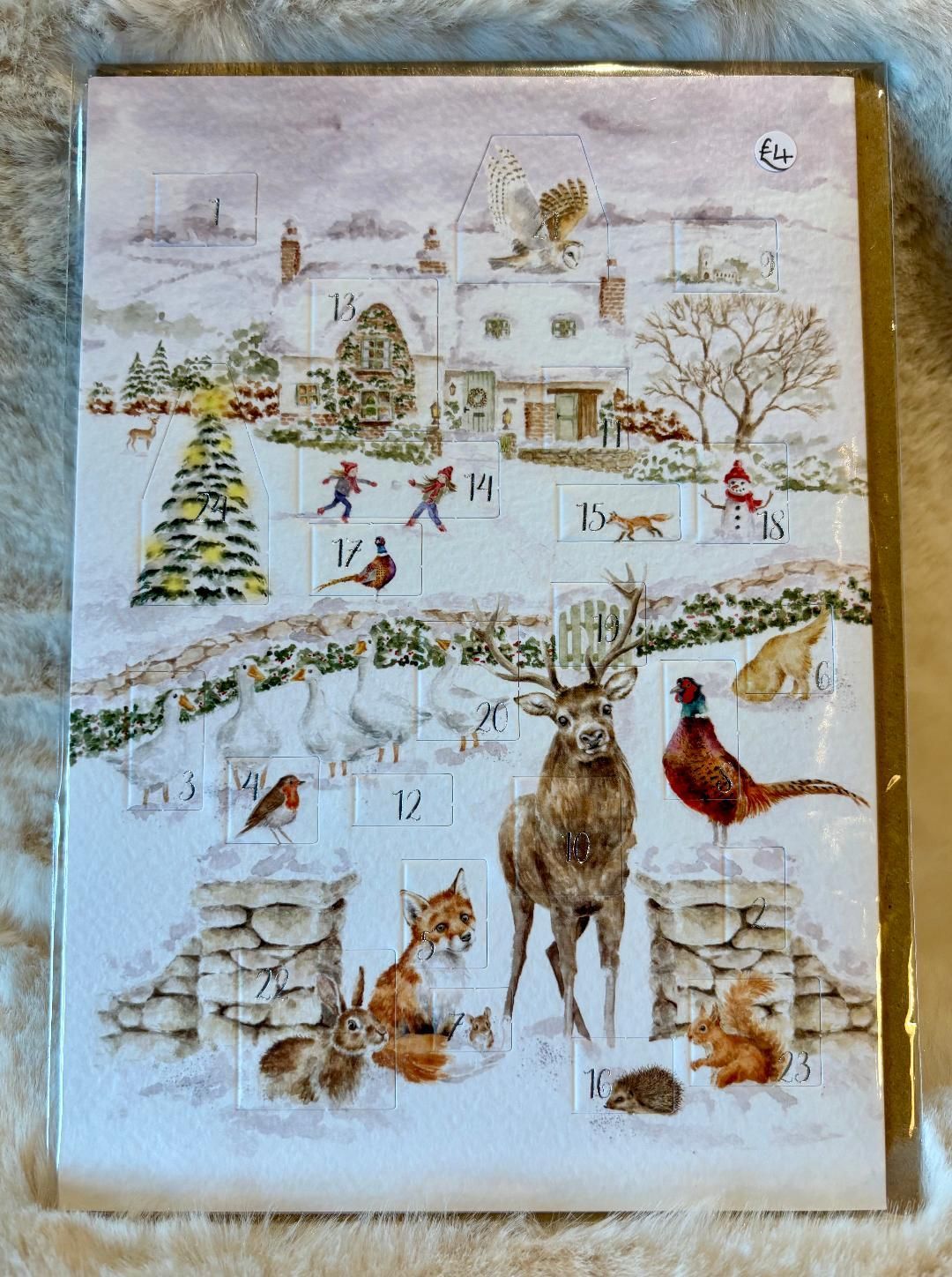 'Snow Place Like Home' Advent Card