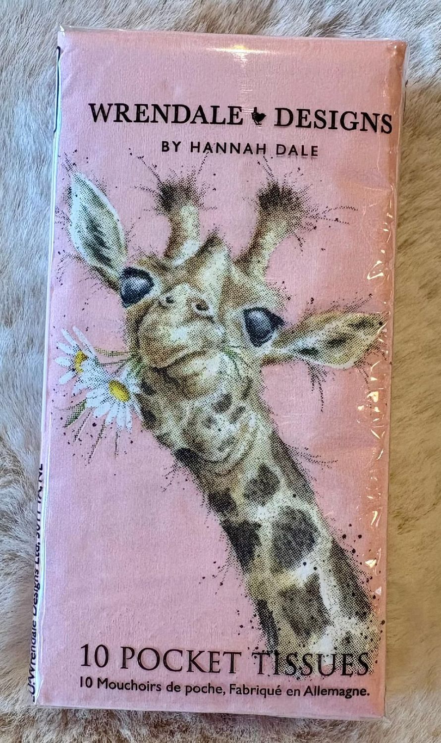 'Giraffe' Pocket Tissues