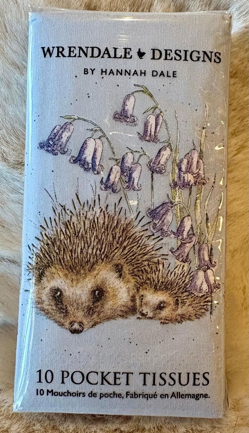 'Hedgehog' Pocket Tissues