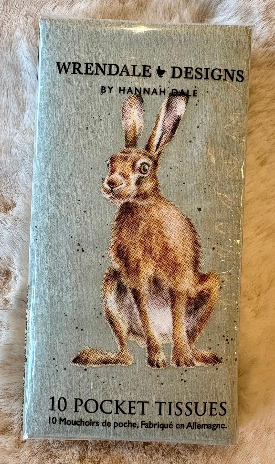 'Hare' Pocket Tissues
