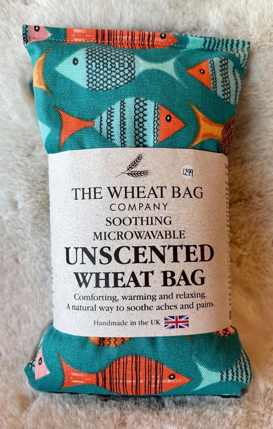 'Fish' Unscented Wheat Bag