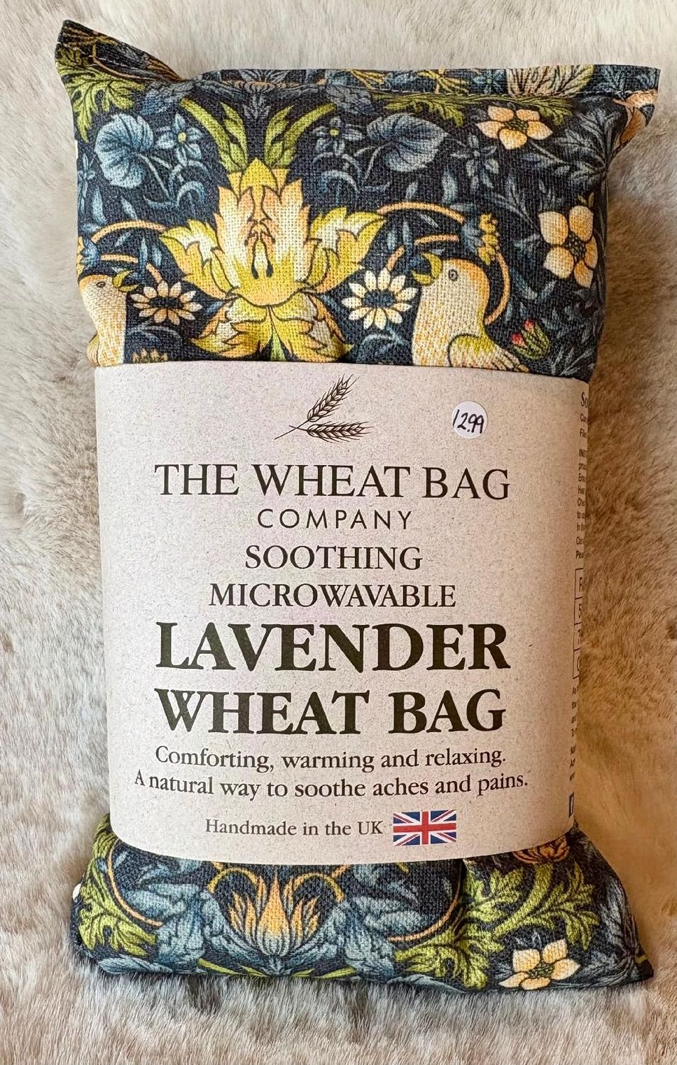 'Strawberry Thief/Blue' Lavender Wheat Bag