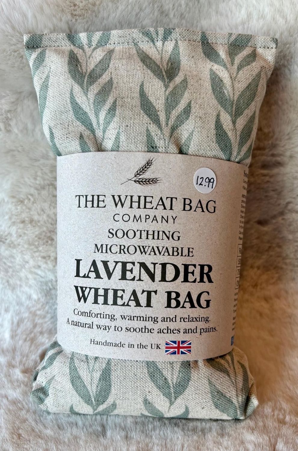 'Sage Vines' Lavender Wheat Bag