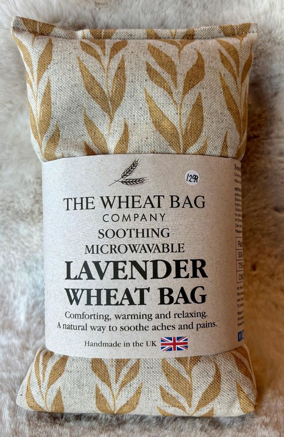 'Ochre Vines' Lavender Wheat Bag