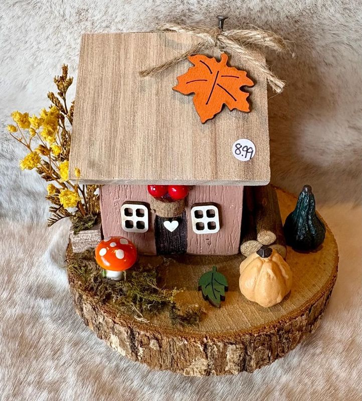 'Autumn Pumpkin' House Block