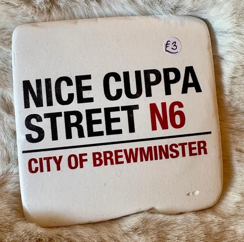 'Nice Cuppa Street' Coaster
