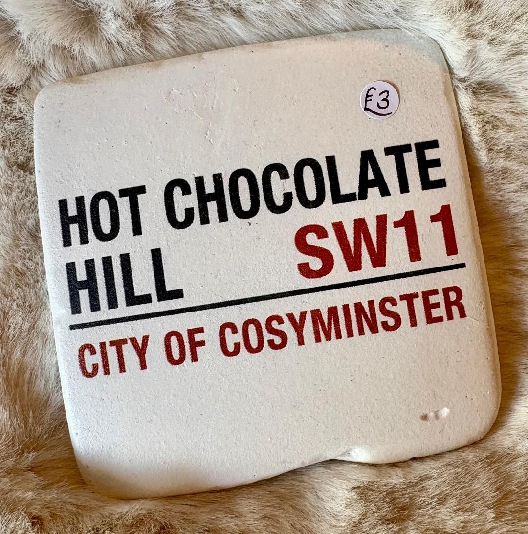'Hot Chocolate Hill' Coaster