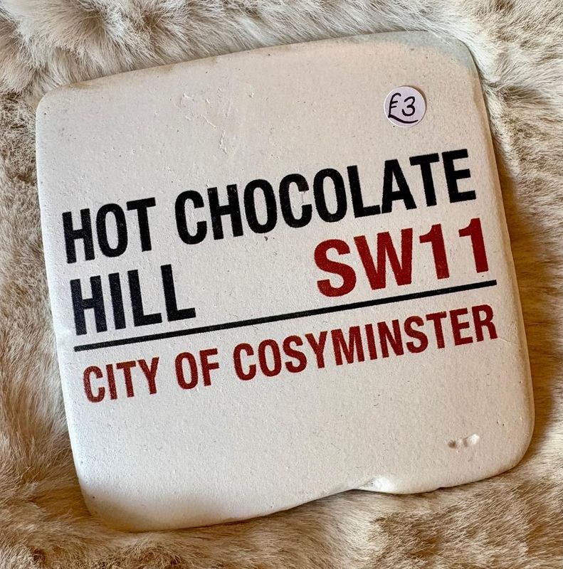 'Hot Chocolate Hill' Coaster