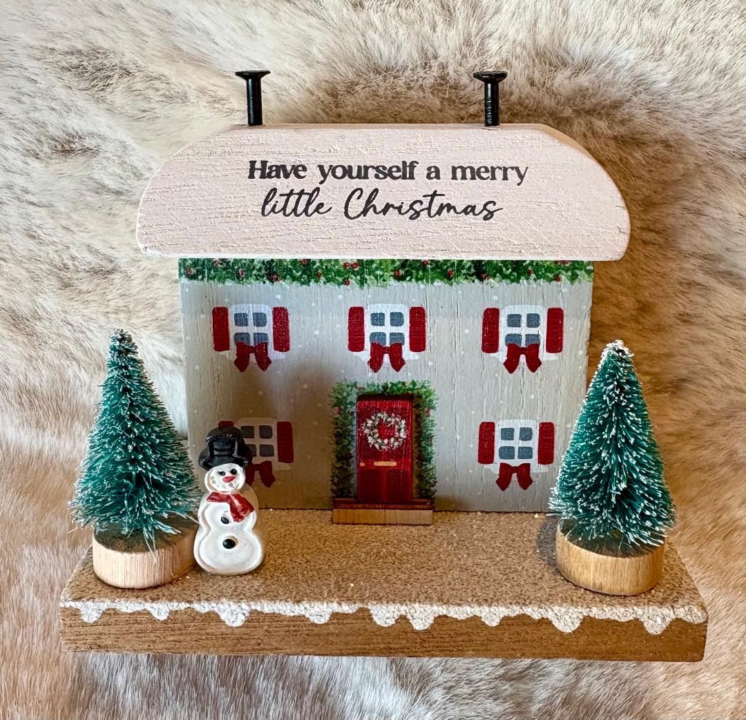 'Snowman House' Block
