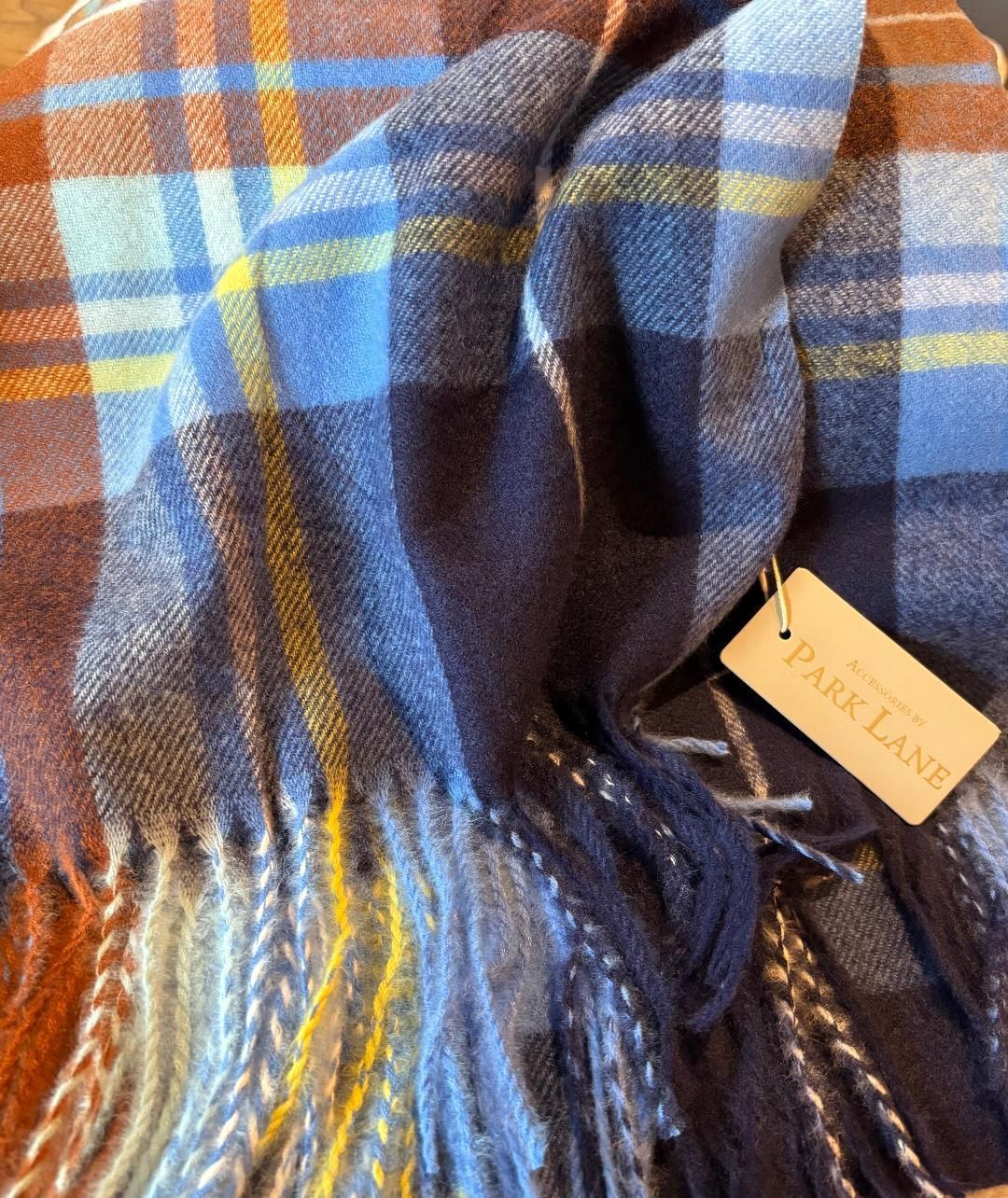 'Blue/Brown' Scarf