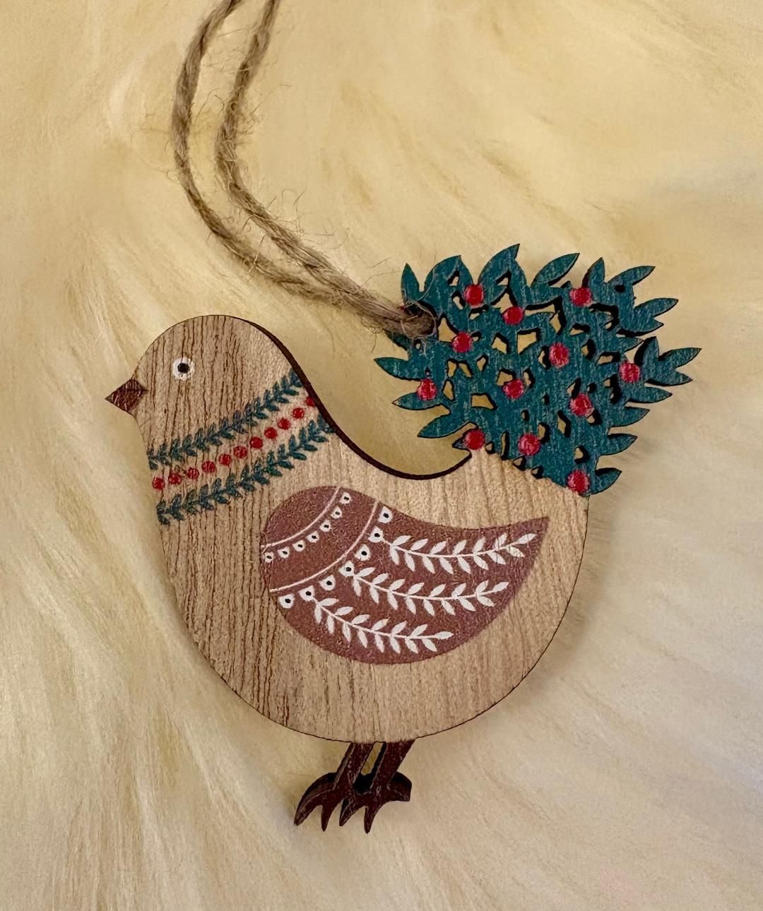 'Fancy Bird' Decoration - A