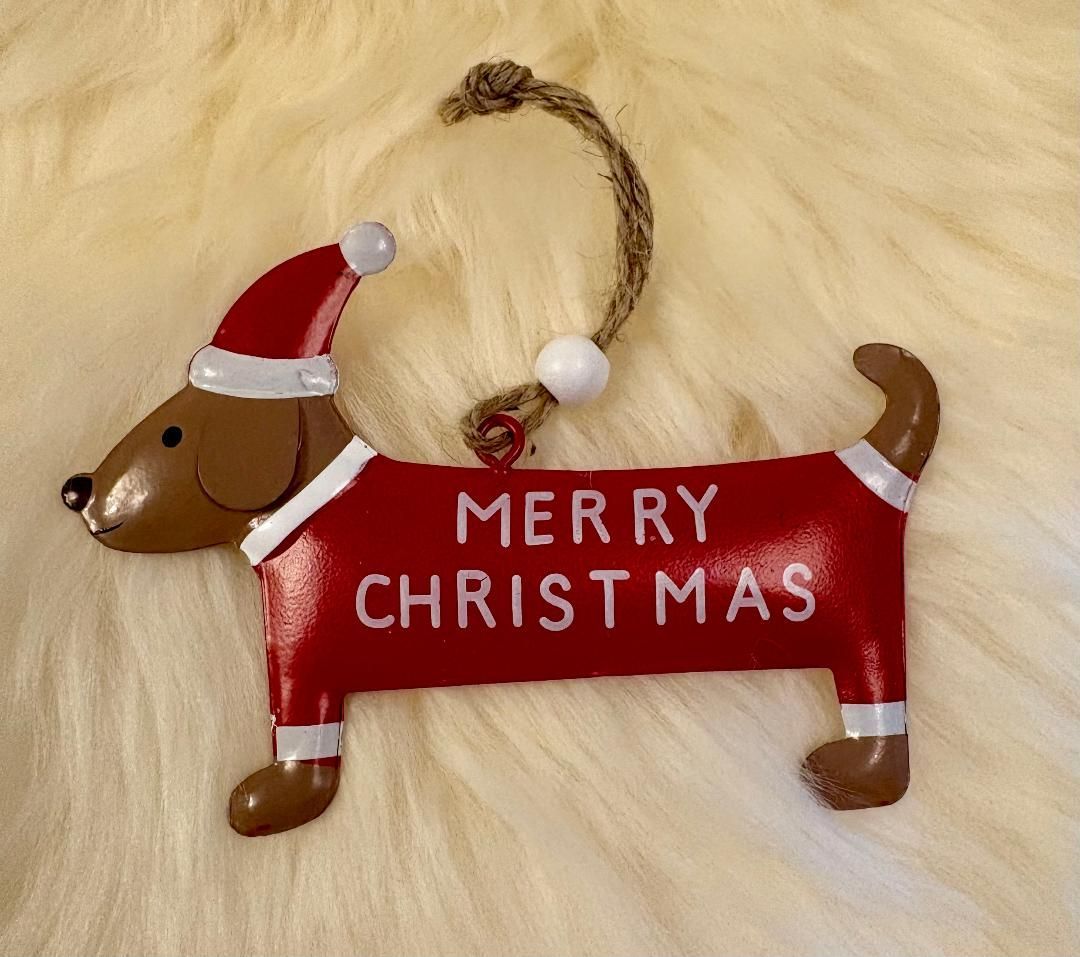 'Sausage Dog' Decoration - A