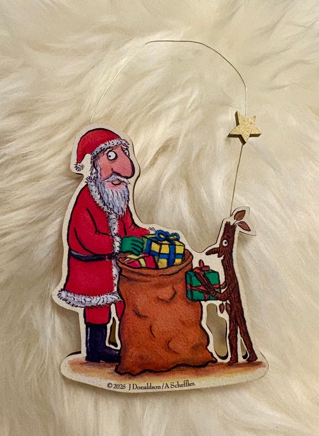 'Santa & Stick Man' Decoration
