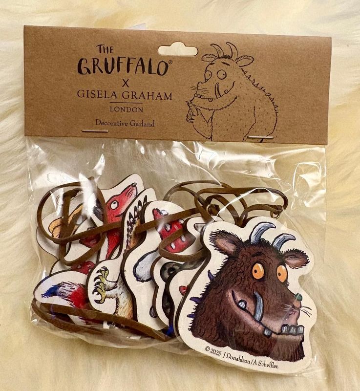 'Gruffalo & Friends' Wooden Garland