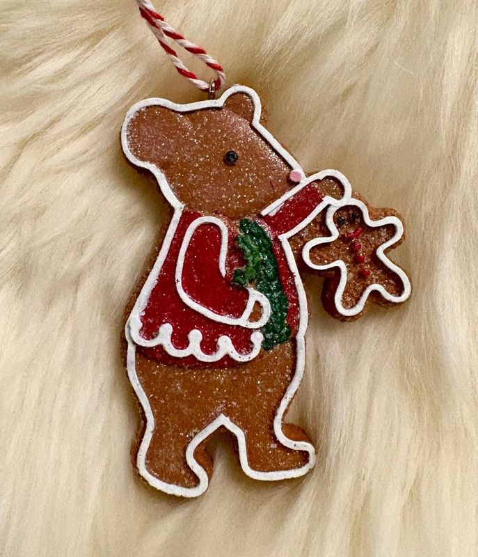 'Alfie Mouse' Gingerbread Decoration