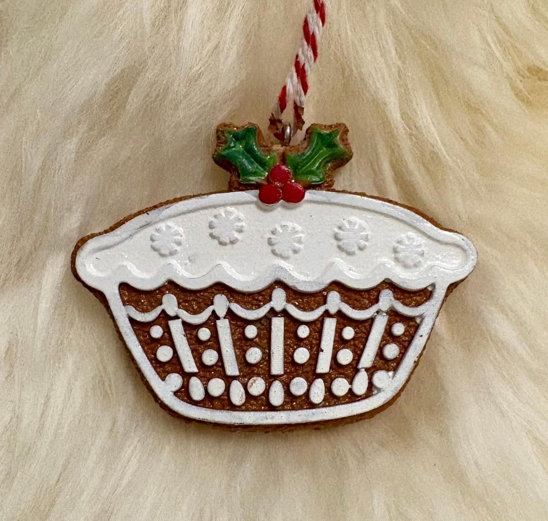 'Mince Pie/Gingerbread' Decoration (B)