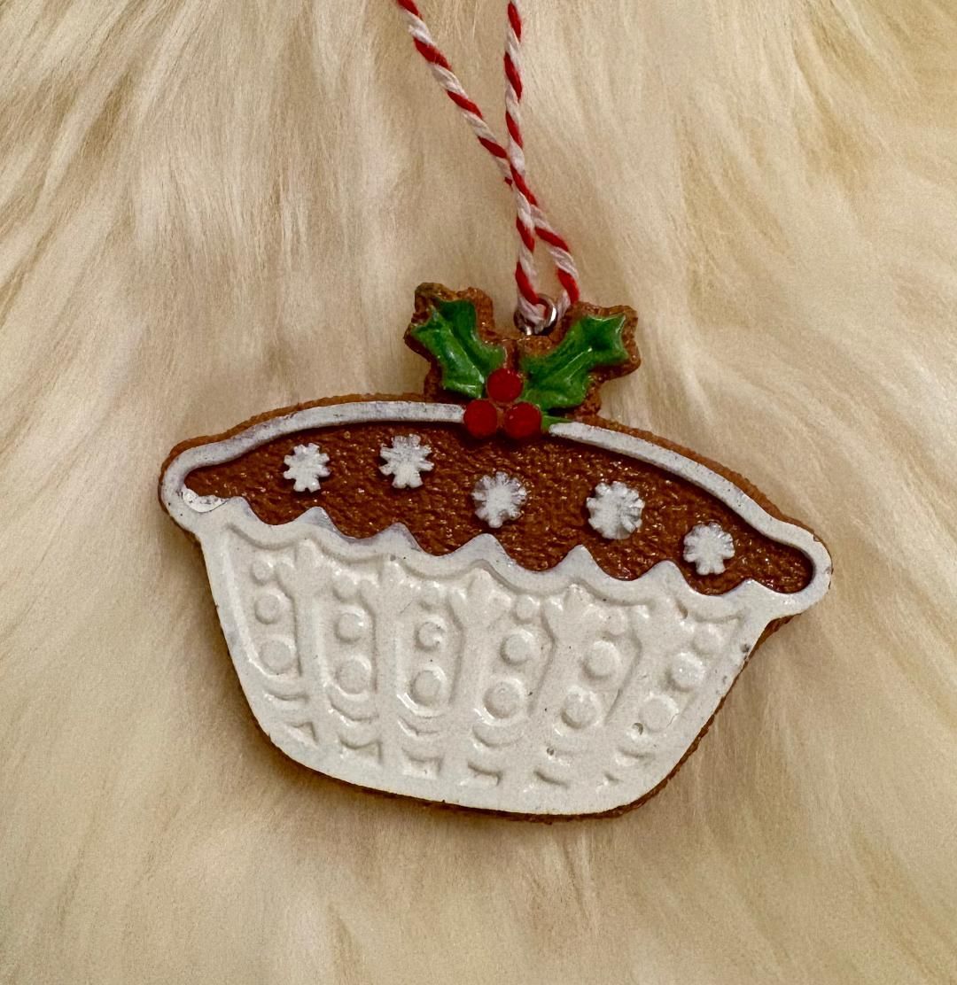 'Mince Pie/Gingerbread' Decoration (A)