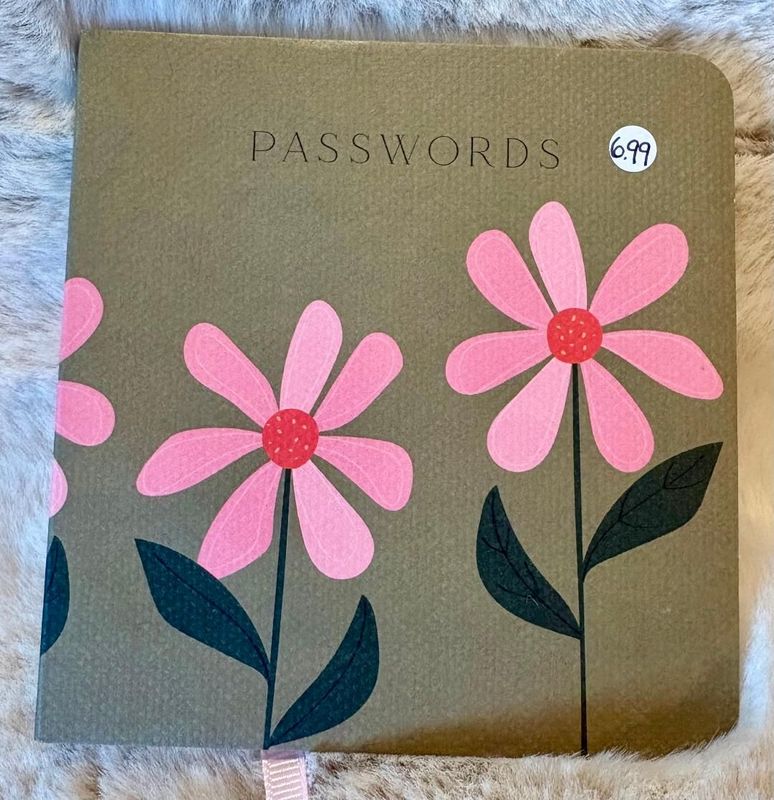 'Olive' Passwords Book
