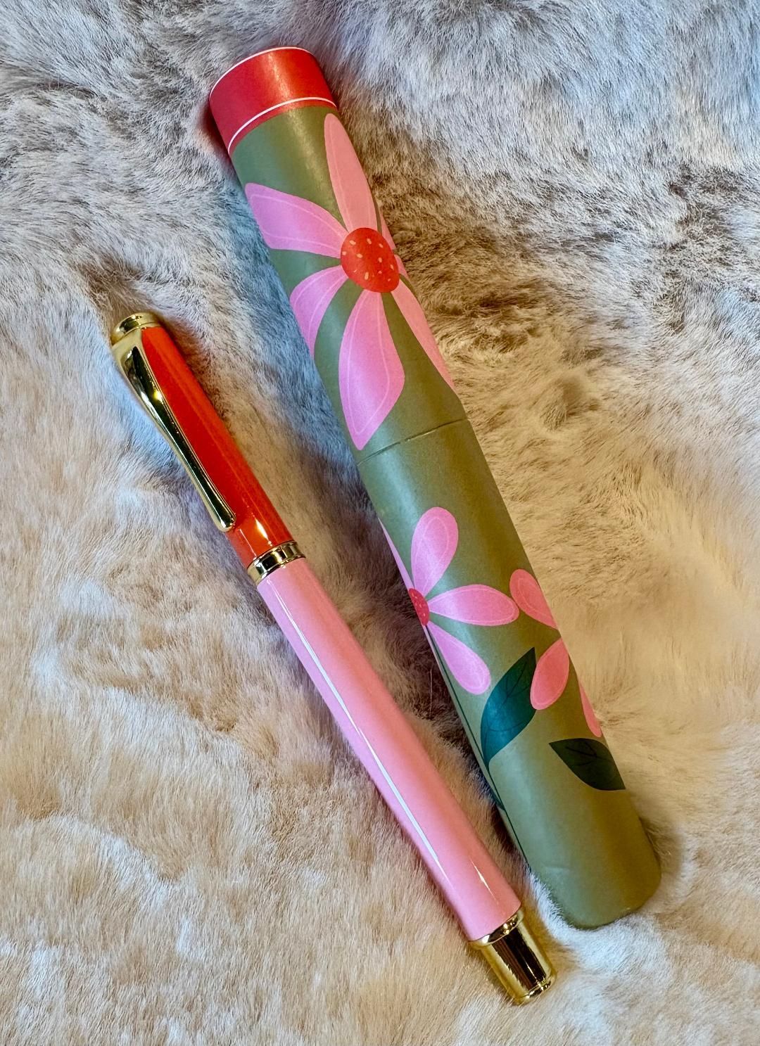 'Olive' Enamelled Pen